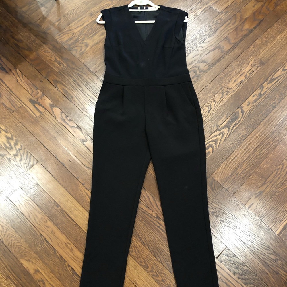 Rebecca Taylor jumpsuit v neck